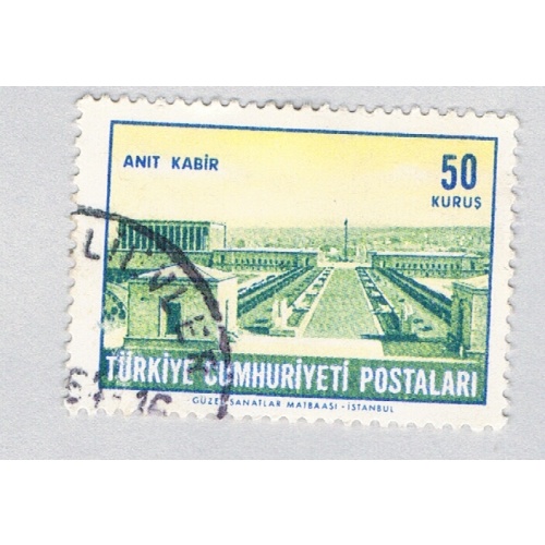 Turkey 1574 Used Ataturks Mausoleum 1963 (BP86707)