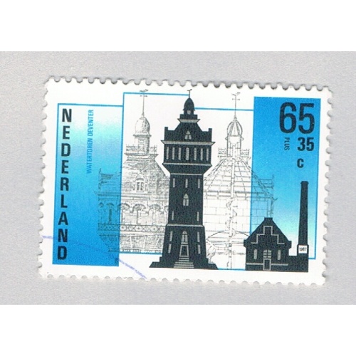 Netherlands B627 Used Watertower 1987 CV 1.10 (BP86711)