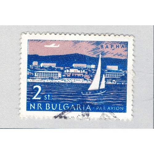 Bulgaria C87 Used Sailboat in front of Warna 1962 (BP86725)