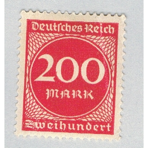 Germany 230 MLH 200 in circle 1923 (BP87009)