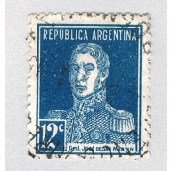 Argentina 347 Used Jose Francisco de San Martin 1924 (BP87019)