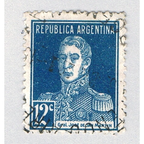 Argentina 347 Used Jose Francisco de San Martin 1924 (BP87019)