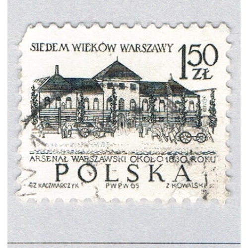 Poland 1339 Used Arsenal 1965 (BP87025)