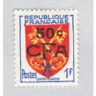 France 311 MLH  Venaissin Coat of Arms surcharged 1955 (BP87027)