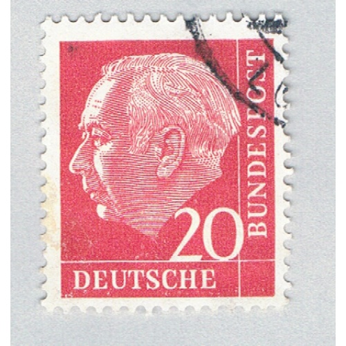 Germany 710 Used Prof. Dr. Theodor Heuss 1954 (BP87028)