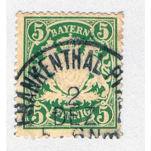 Bavaria 62 Used Coat of arms 1 1888 (BP87107)