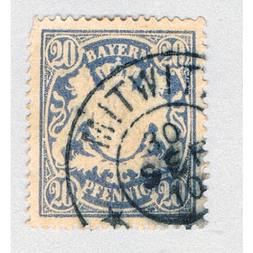 Bavaria 64 Used Coat of arms 1888 (BP87114)