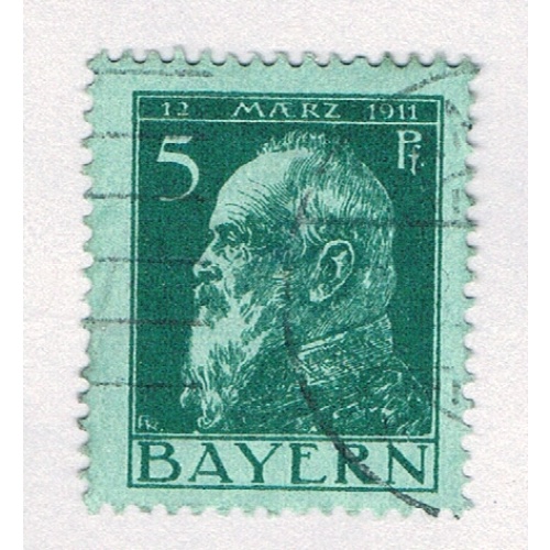Bavaria 96 Used King Ludwig III 1916 CV 2.00 (BP87127)