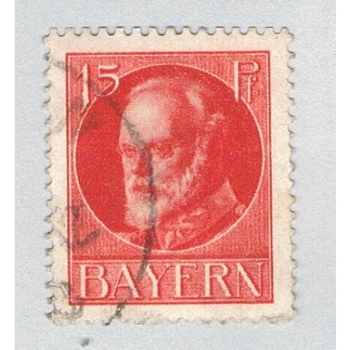 Bavaria 100 Used King Ludwig III 1 1914 CV 1.00 (BP87133)