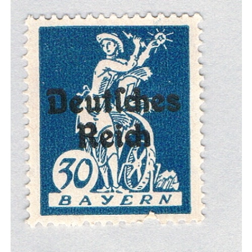 Bavaria 260 MLH Stamps of Bavaria overprinted 1920 CV 1.60 (BP87136)