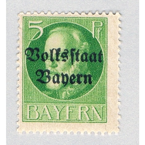 Bavaria 137 MLH Volksstaat on Ludwig III 1919 CV 2.00 (BP87139)