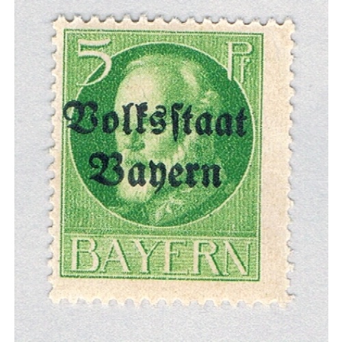 Bavaria 137 MLH Volksstaat on Ludwig III 2 1919 CV 2.00 (BP87141)