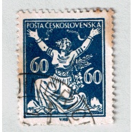 Czechoslovakia 73 Used Breaking Chains to Freedom 1920 (BP87316)