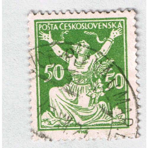 Czechoslovakia 72 Used Breaking Chains to Freedom 1920 (BP87323)