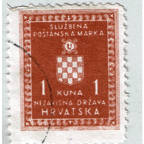 Croatia O4 Used Official COA 1942 (BP87330)