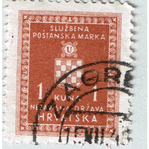 Croatia O4 Used Official COA 1942 (BP87331)