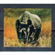 Bhutan 116F Unused Rhino 3d 1970 CV 2.50 (HV0301)