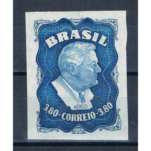 Brazil C76 Unused Franklin D Roosevelt 1949 CV 1.10 (HV0314)+