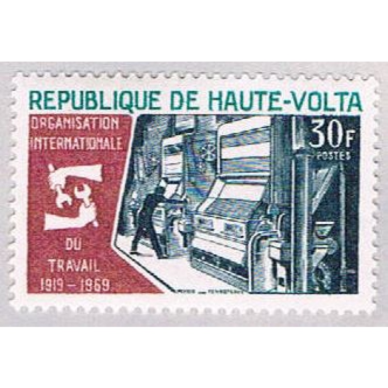 Burkina Faso 193 MLH Looms 1969 (BP51216)