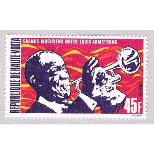 Burkina Faso 270 MLH Louis Armstrong 1972 CV 6.00 (BP50014)