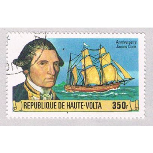 Burkina Faso 477 Used Captain Cook 1978 CV 1.00 (BP4391)