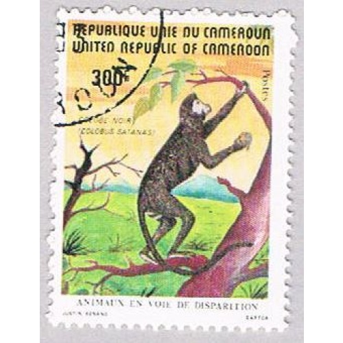 Cameroun 718 Used Monkey 1982 CV 1.25 (BP49014)