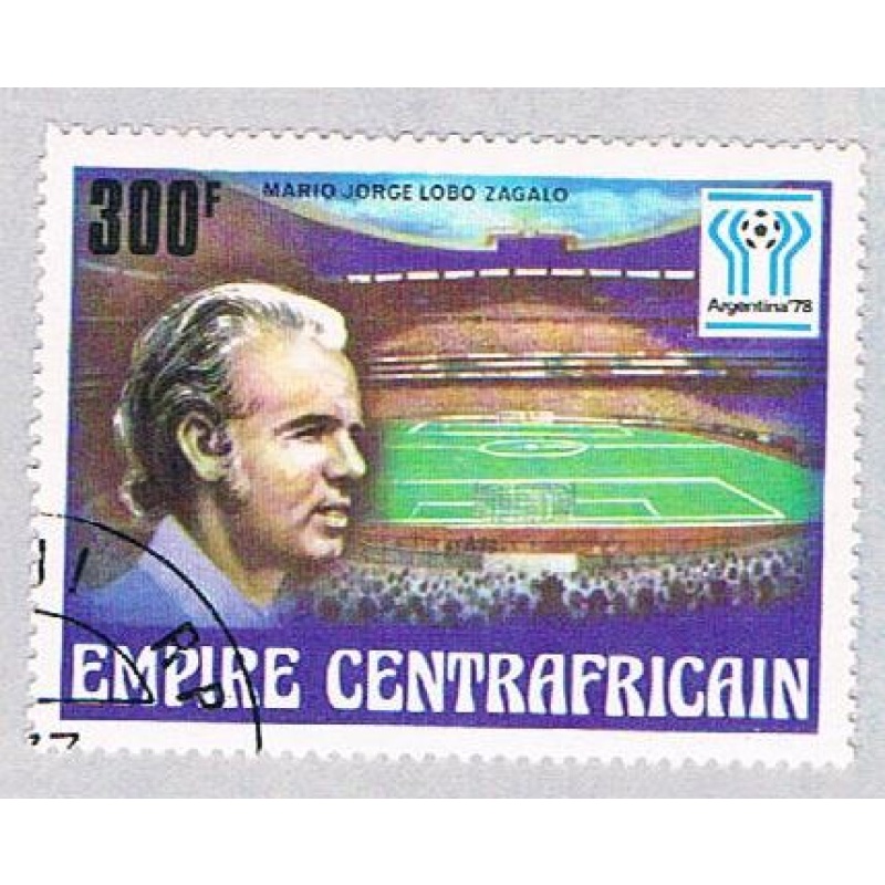 Central Africa 307 Used Stadium 1 1977 (BP47806)