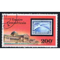 Central Africa C185 Used Stamp on stamp 1 1977 (BP48309)