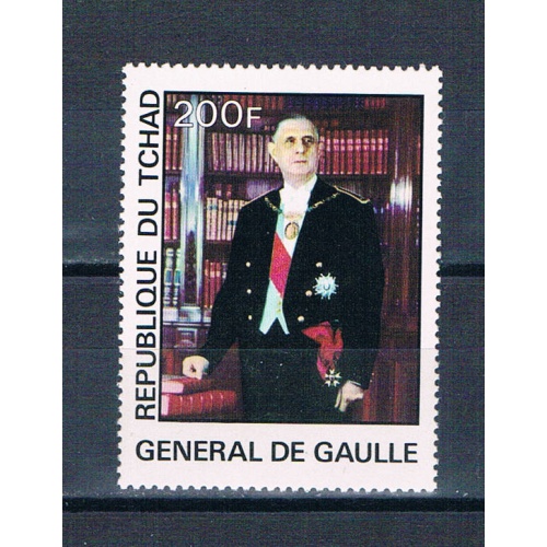Chad 333 Unused Degaulle 1977 CV 3.00 (HV0303)+
