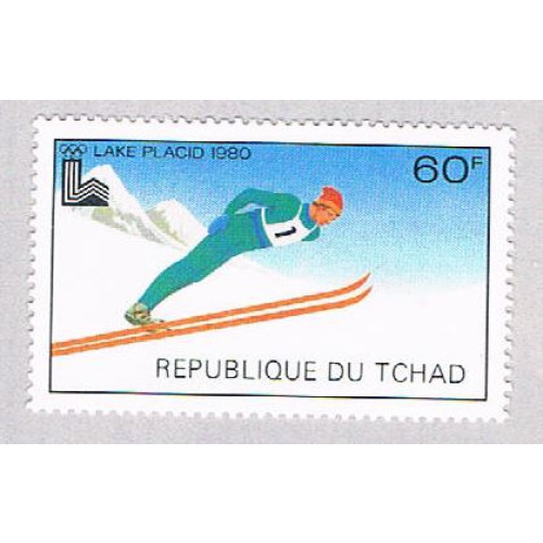 Chad 383 Unused Ski Jump 1 1979 (BP45406)