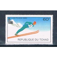 Chad 383 Unused Ski Jump 1979 (HV0327)+