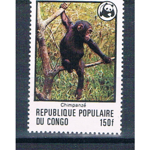 Congo PR 456 Unused Chimpanzee 1978 CV 6.00 (HV0307)+