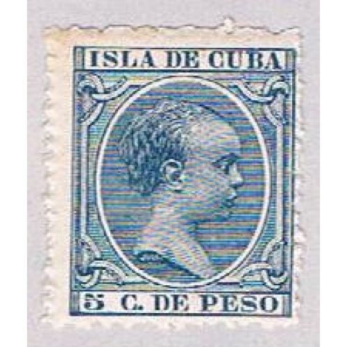 Cuba 146 MLH King Alfonso XIII 1 1890 (BP43317)
