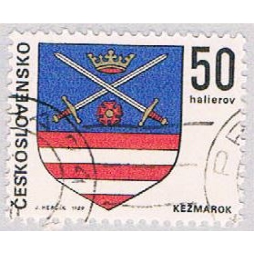 Czechoslovakia 1654 Used Arms Kezmaroc 1969 (BP39110)
