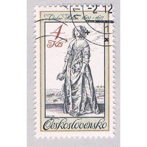 Czechoslovakia 2490 Used Lady 1 1983 (BP54315)