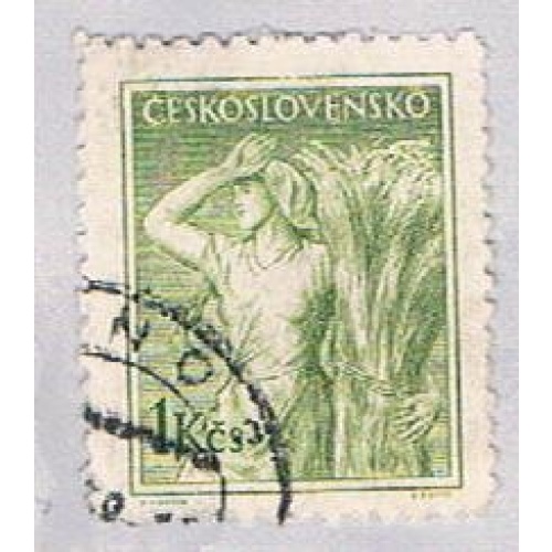 Czechoslovakia  Used Wheat  (BP40540)