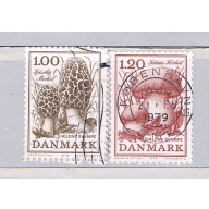 Denmark 624-25 Used set Satans Mushroom 1978 CV 1.10 (HV0418)+