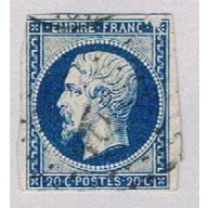 France 15 Used Napolean 1 1853 CV 1.35 (BP57832)