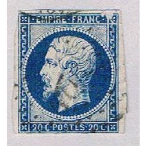 France 15 Used Napolean 1 1853 CV 1.35 (BP57832)