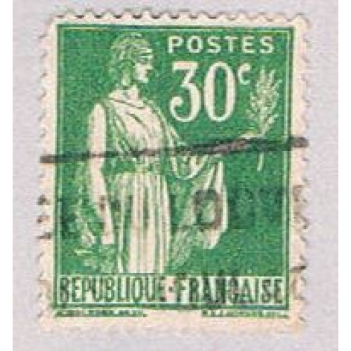 France 264 Used Peace Olive Branch 1930 (BP43116)