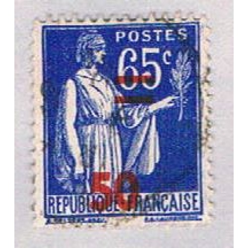 France 402 Used Peace Olive Branch 1940 (BP45336)
