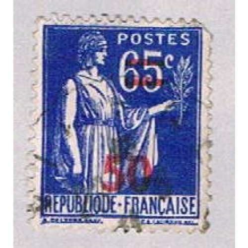 France 402 Used Peace Olive Branch 1940 (BP45339)