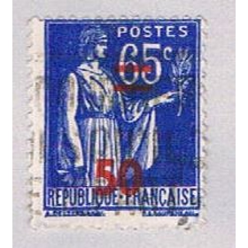 France 402 Used Peace Olive Branch 1940 (BP45340)