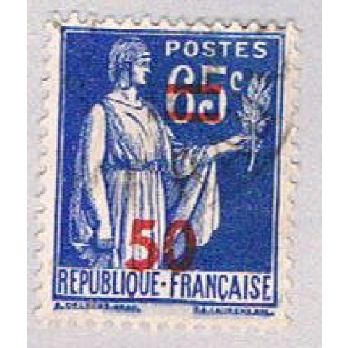 France 402 Used Peace Olive Branch 2 1940 (BP45338)