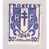France 527 Used Coat of Arms 1 1945 (BP45805)