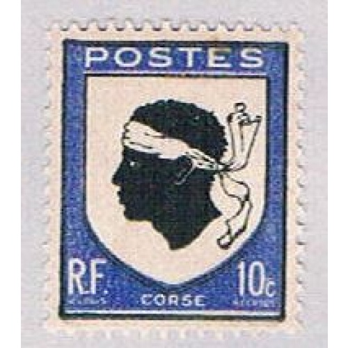 France 562 MLH Arms of Corsica 1946 (BP45811)