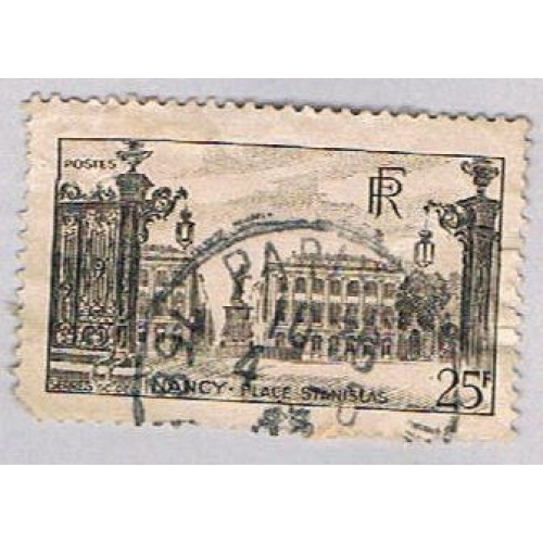 France 574 Used Stanislas Square 1 1946 (BP56622)