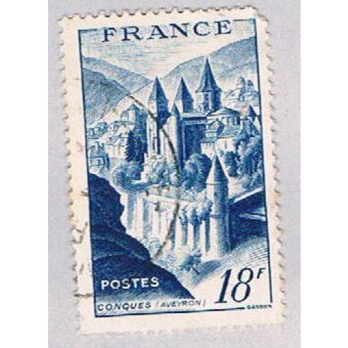 France 593 Used Conques 1 1948 (BP57208)