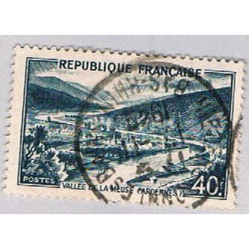 France 631 Used Meuse Valley 2 1949 (BP56614)