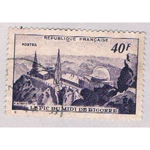France 673 Used Observatory 1 1951 (BP43413)